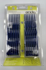 Andis 12990 Universal 8 Piece Large Comb Detachable Clipper Guard Set New