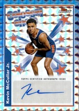 2024-25 Topps Finest - Colossal Shots Autographs Kevin McCullar Jr.  (AU, RC)