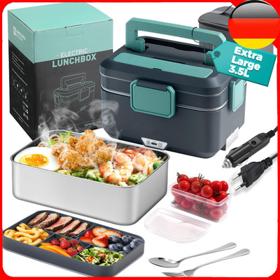 Elektrische Lunchbox 90W für Auto/LKW und Büro 12V 24V 220V Speisenwärmer 3.5L