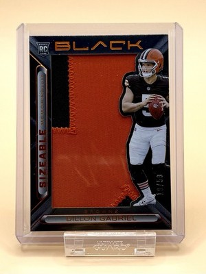 2025 Panini Black- Sizeable Dillon Gabriel Browns 19/50 Two Color Patch