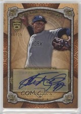 2013 Topps Supreme Supreme Stylings Auto Orange 6/15 Ivan Nova #SS-IN Auto 0c2
