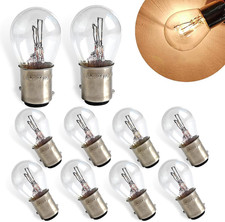 10PCS 1157 Bulb, Tail High and Low Brake Light Bulb, P21/5W S25 2057 2357 7528