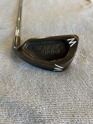 Ping Zing 2 BeCu Beryllium Copper Pitching Wedge Blue Dot, JZ Steel