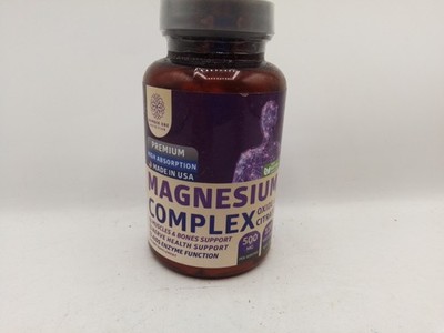 N1N Premium Magnesium Complex - 500mg Per, 120 Tablets 11/27