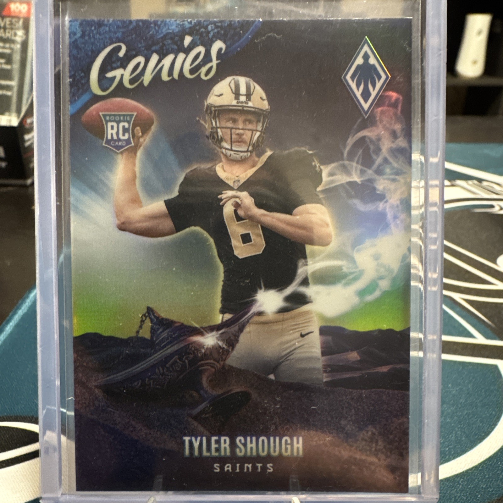 2025 Phoenix Football Tyler Shough Genies Rookie SSP Case Hit