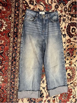 Ba&Sh High Waisted Wide Leg Lady Jeans Size XS