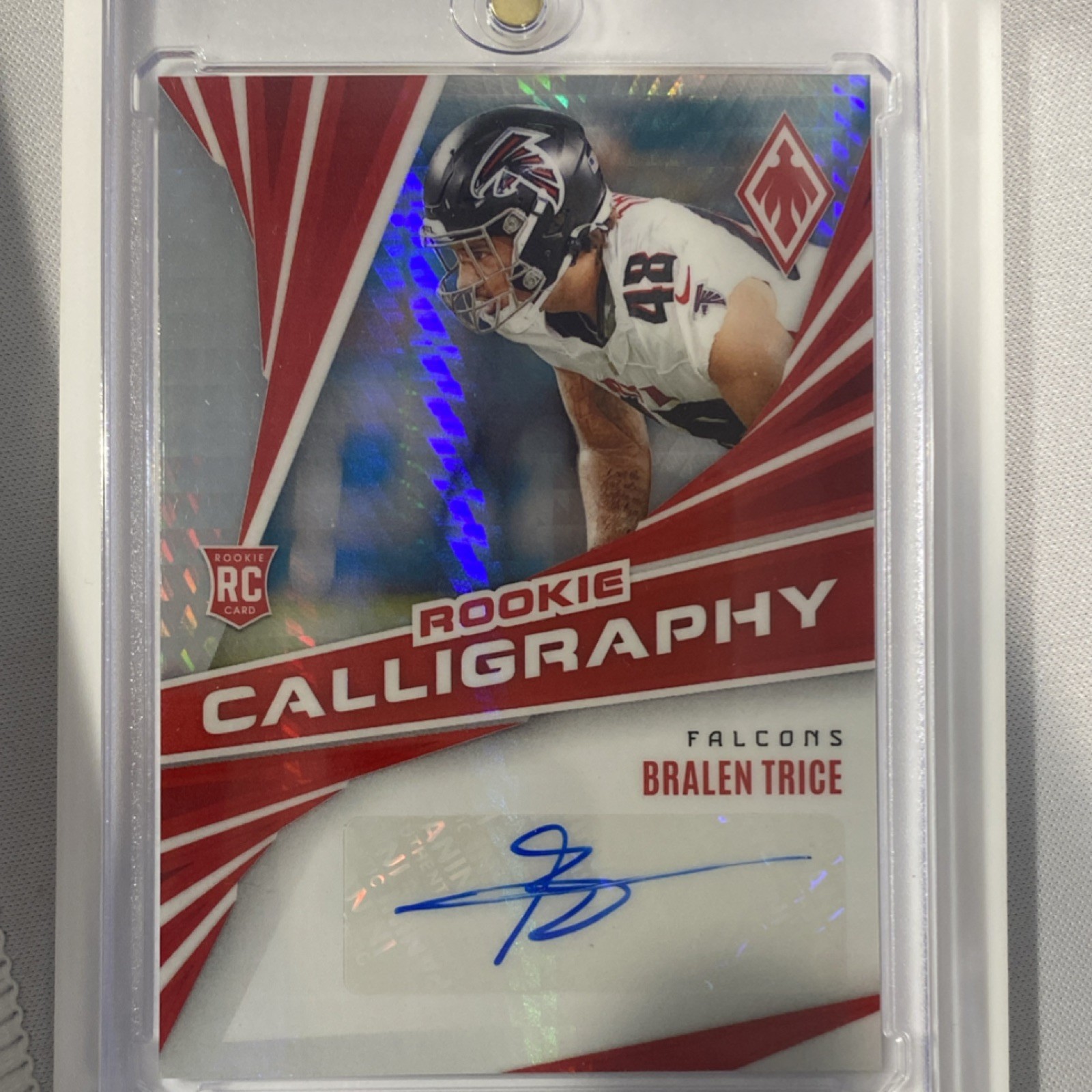 Bralen Trice Panini Phoenix Rookie Calligraphy Autographs #RCBTE Base