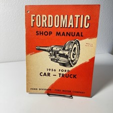 Ford Fordomatic Autotrans 1956 Shop Manual - Paper Book