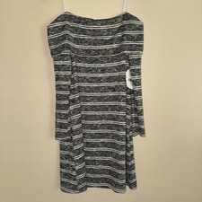Altar'd State Gray Sweater Off Shoulder Dress Size S NWT!
