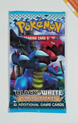 Pokemon Black & White Noble Victories Druddrigon Art Pack 2011 Sealed Englisch