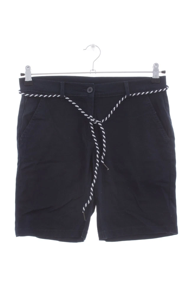 UP2FASHION Hot pants Donna Pantalone corto Taglia IT 42 blu-bianco stile casual - Immagine 4 di 4