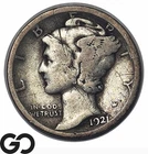 1921 Mercury Dime