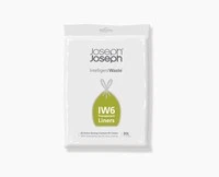 Joseph Joseph IW6 30L Clear Plastic 20pcs 205mm 40mm Liners 30118
