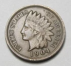 1904 INDIAN HEAD CENT,FULL LIBERTY, VERY NICE COIN!!!!(A6)