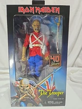 NECA Iron Maiden Eddie the Trooper Action Figure 40th Anniversary