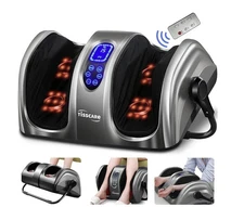 TISSCARE Shiatsu Foot and Calf Massager with Heat