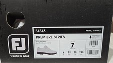 NIB FootJoy DryJoys Premiere Series Men's Golf Shoes 54543 Size 7 MEDIUM