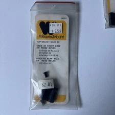 Weaver Top Mount Base 22 For Savage 29 Rd. Barrel, Stevens 26, Winchester 03, 63