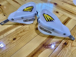 Cycra CRM Probend Handguards for Fasst Flexx Bars Natural White Made In USA