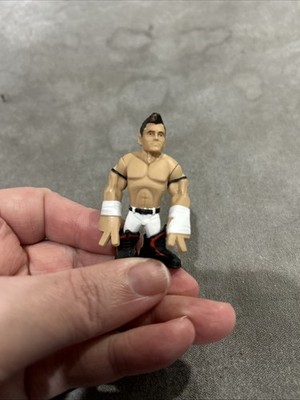 RARE WWE EVAN BOURNE RUMBLER MATTEL WRESTLING FIGURE WHITE ATTIRE