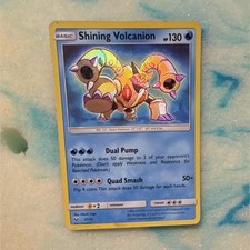 The Pokémon Company Shining Volcanion 27/73 Shining Legends Holo 130 HP on eBay
