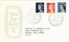 Dr Jim Stamps Australia 1967 5C Queen Elizabeth 3V Set First Day Cover