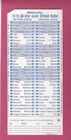 1978 MLB All-Star Game Official Ballot (Gillette), unused