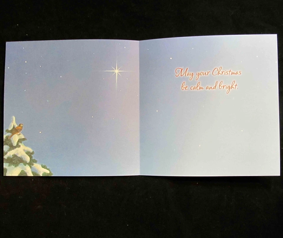 Leanin Tree Christmas Greeting Card Snowmen and Bunny Snowman Multi Color C49 - Image 2 of 2