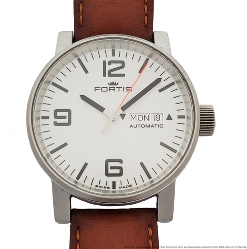 Fortis Spacematic 623.10.158 Automatik Day Date Schweizer Herrenuhr