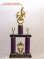 HALLOWEEN WITCH TROPHY HALLOWEEN PARTY PURPLE CR TRUNK OR TREAT