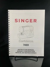 Singer Confidence 7469 Sewing Machine Instructions Manual User Guide Copy 