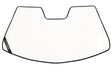 WHITE Premier CoverCraft Folding Sun Shade for LEXUS RX450h+ 2024-25 UV11835WH
