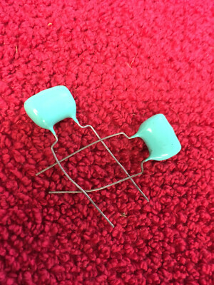 MALLORY .02 600V MYLAR CAPACITORS 2 PC