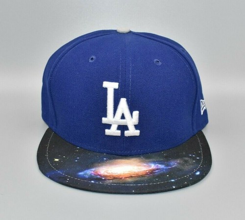 Galaxy Brim Fitted Cap Hat - Size 