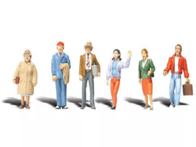 Woodland Scenics N Scale Scenic Accents Figures/People Set Track