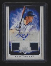 Kris Bryant Signed Auto 2015 Diamond Kings Dual Jersey 68/99 Autograph