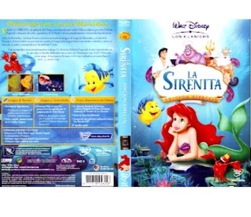 La Sirenita (edición especial) Los Clásicos (2ª Mano) DVD Zona 2 - C1 - Imagen 2 de 2
