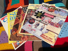 Vintage Craft Sewing DIY Magazine Books x 6 Value Pack SALE