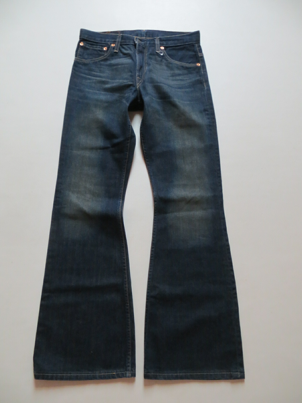 Levi's 516 Schlag Jeans Hose W 30 /L 32, Indigo Vintage Denim Schlaghose, KULT !