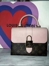 Louis Vuitton Locky BB Monogram Rose Poudre Bag Crossbody Top Handle M44080 