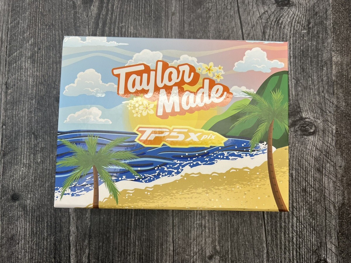 テーラーメイド TP5 pix Hawaii Shaka  ハワイ シャカ 6)Taylormade TP5 Pix Shaka Hawaii 2024 Logo Golf Balls W