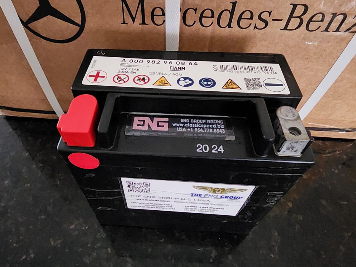 ばぁば①② Genuine Mercedes 000982950864, A000982950864 Battery