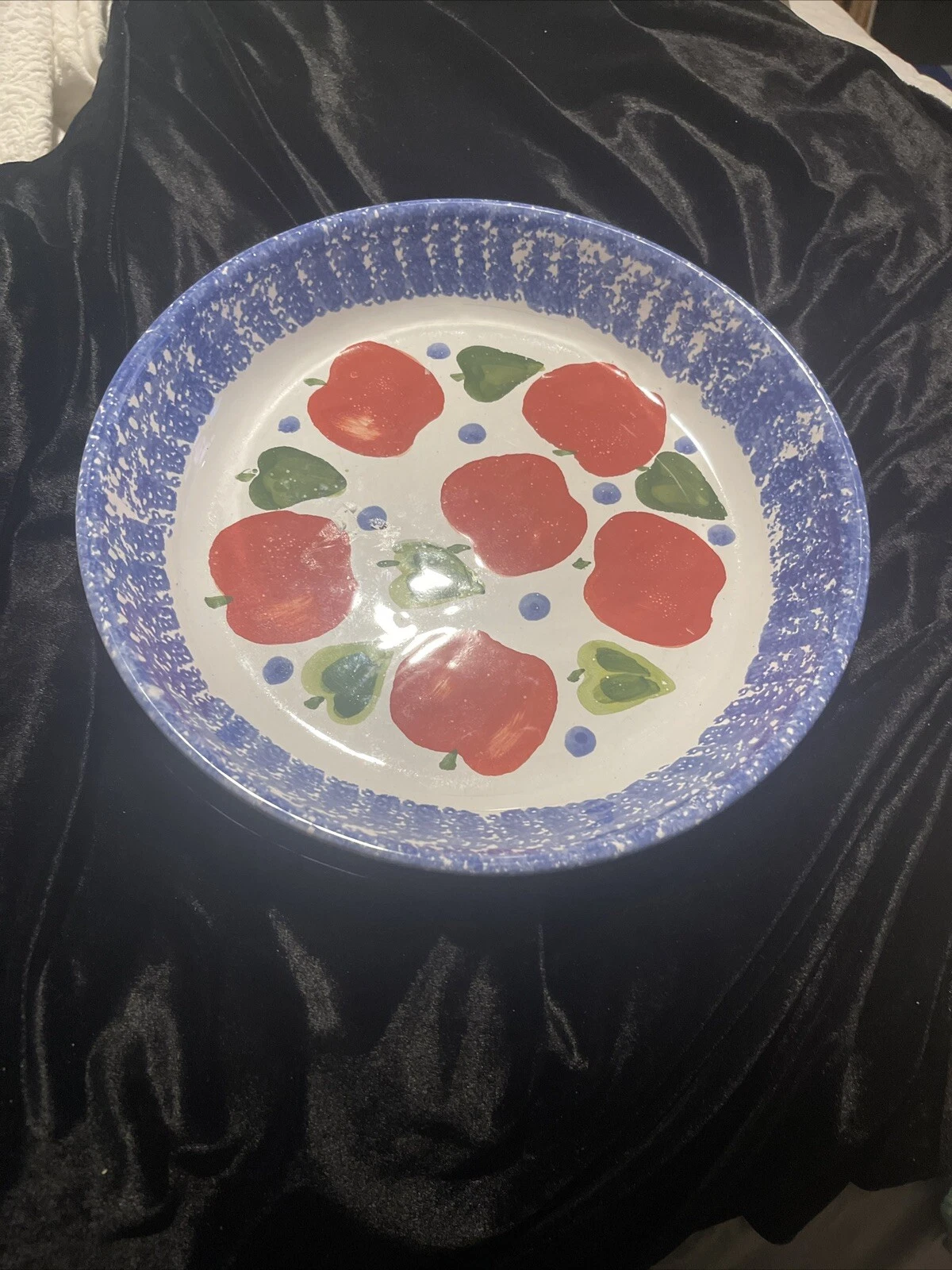 Vintage 10” Ceramic Pie Plate PAPP