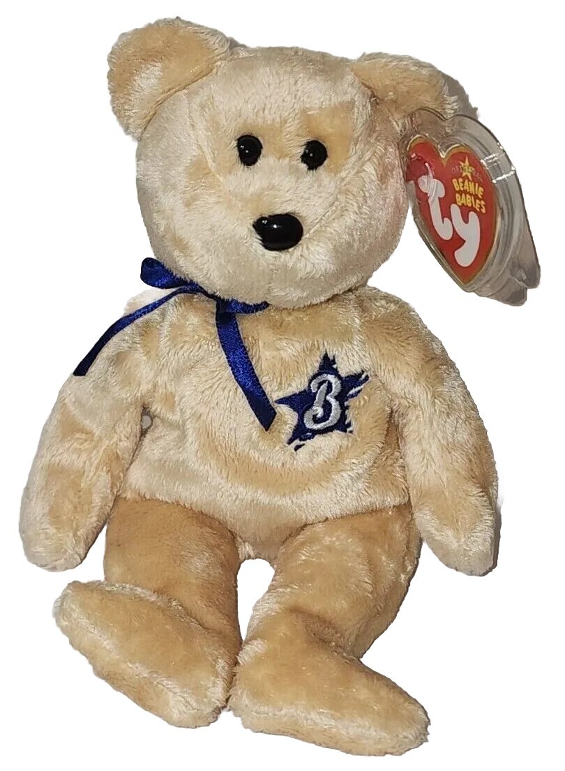 Ty Beanie Baby Set - I LOVE BAYSTARS & WINSTAR the Bears