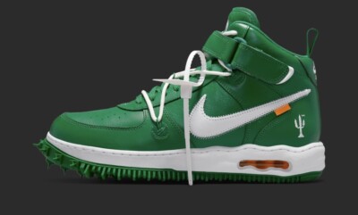 Nike Air Force 1 Mid x Off-White  ''Pine Green'' EU 47/ US 13/ NEU + OVP