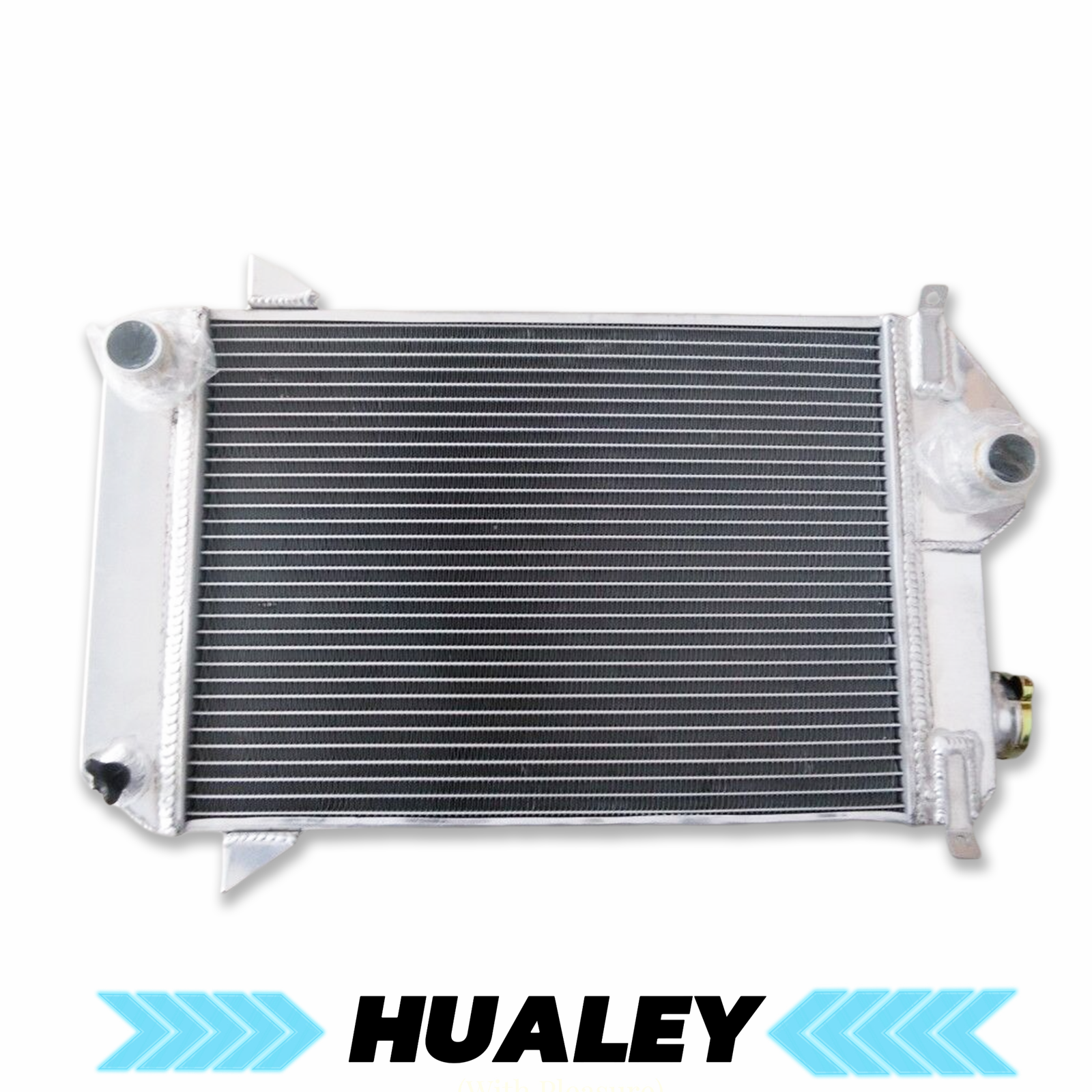 FILA Radiatore alluminio 3 file per Triumph TR4 1961 1965 base l4 gas MT1962 1963 1964