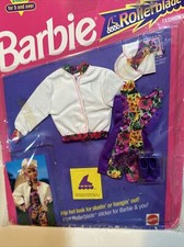 Barbie Vintage Rollerblade Fashions 4850 Mattel - New In Package