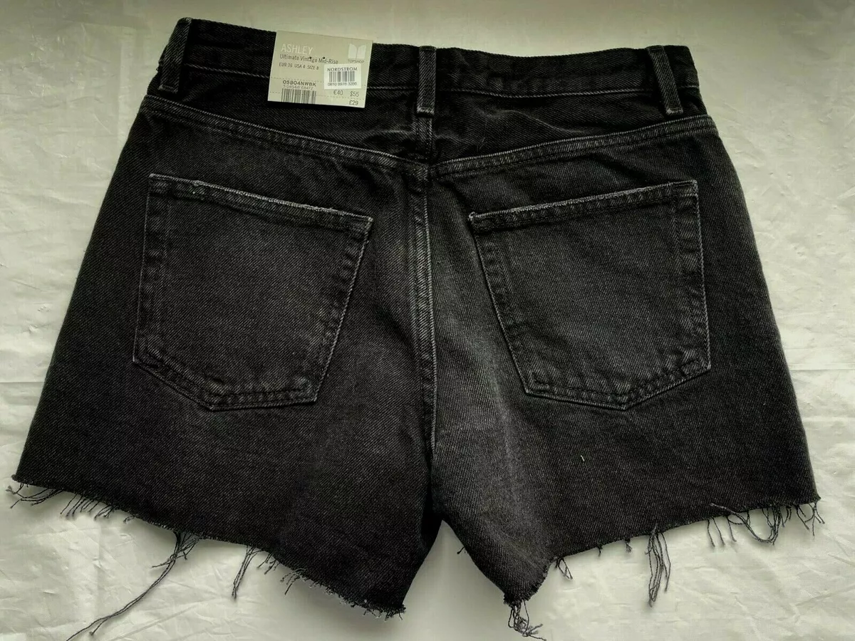 TOPSHOP ASHLEY SHORTS WOMENS 4 US BLACK NEW eBay