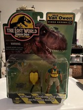 Vintage KENNER JURASSIC PARK THE LOST WORLD NICK VAN OWEN NEW 1996