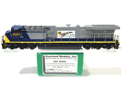 Overland OMI CSX GE C60AC CSX Transportation Diversity #5000 HO Brass #6586.1